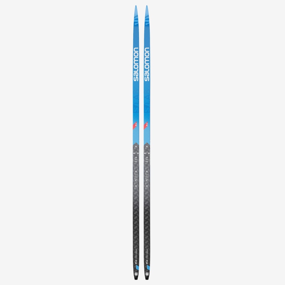 Unisex Classic Nordic Skis S-Lab Carbon Classic Blue Soft - Image 2