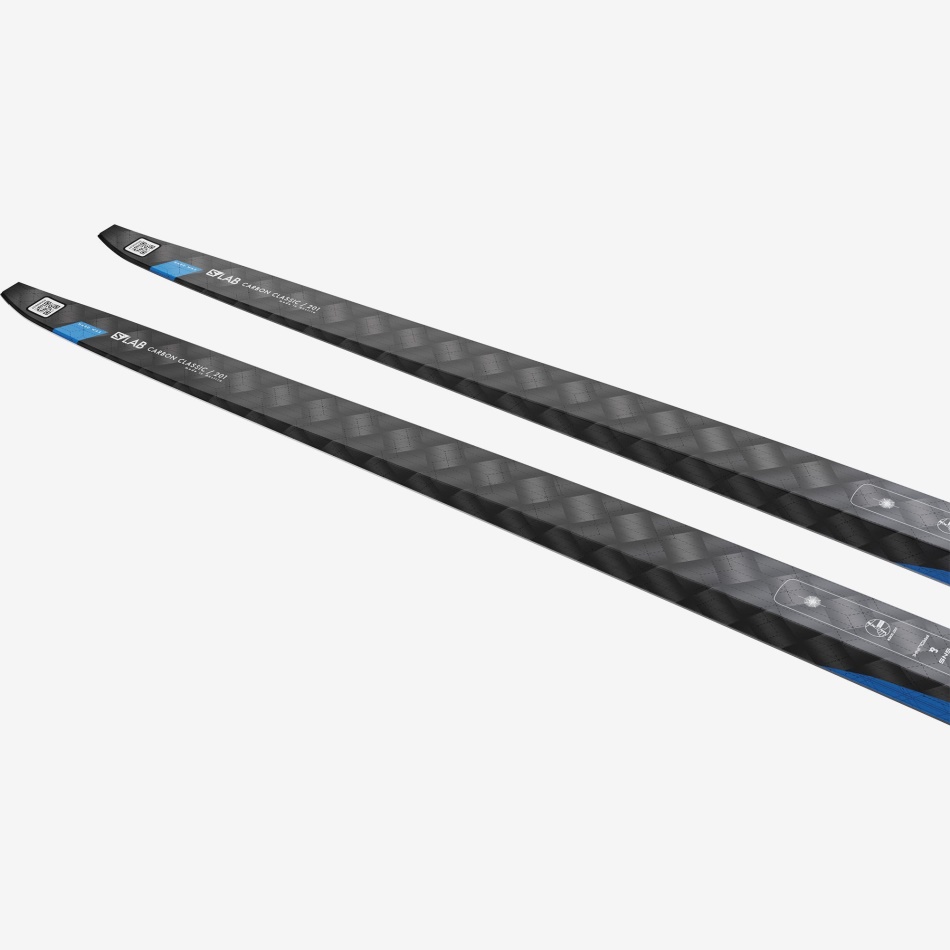 Unisex Classic Nordic Skis S-Lab Carbon Classic Blue Soft - Image 4