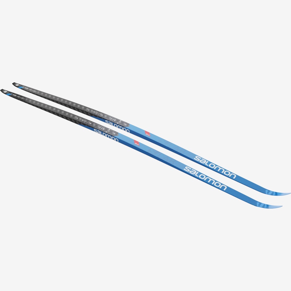 Unisex Classic Nordic Skis S-Lab Carbon Classic Blue Soft - Image 6