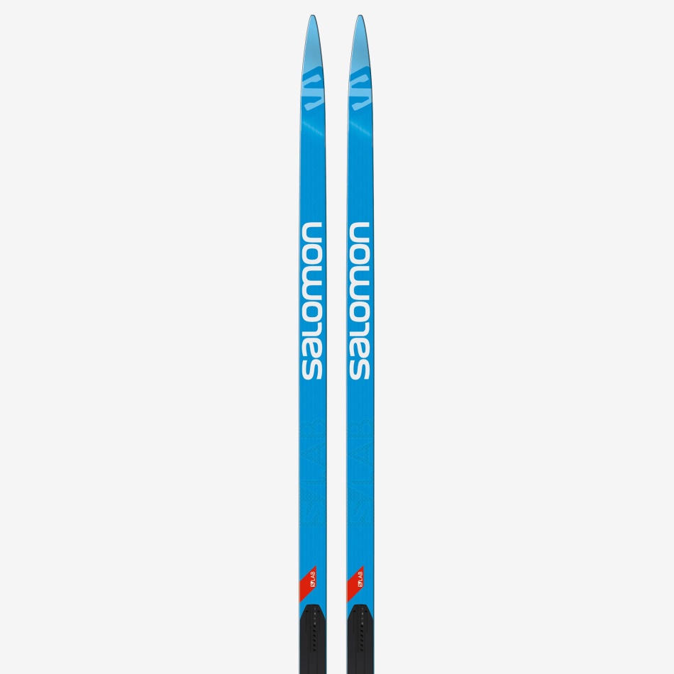 unisex_classic_nordic_skis_s_lab_carbon_eskin_s_psp.jpg Unisex Classic Nordic Skis S/Lab Carbon Eskin S Psp - Image 1