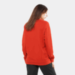 Unisex Crewneck Pullover Outlife Logo Summer Aura Orange - Image 8