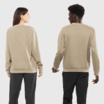 Unisex Crewneck Pullover Outlife Logo Summer Roasted Cashew - Image 2