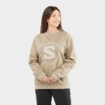 Unisex Crewneck Pullover Outlife Logo Summer Roasted Cashew - Image 7