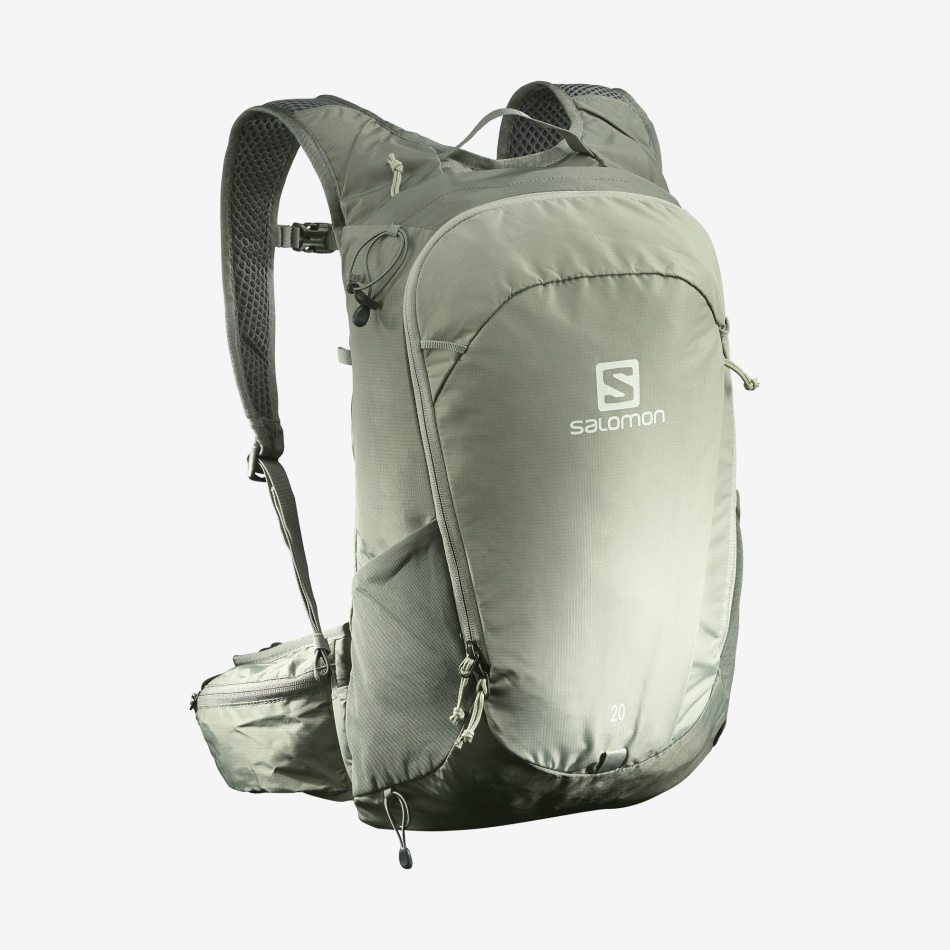 unisex_everyday_bag_trailblazer_20_wrought_iron_sedona_sage.jpg Unisex Everyday Bag Trailblazer 20 Wrought Iron-Sedona Sage - Image 1