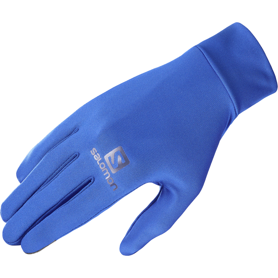 unisex_gloves_cross_warm_nautical_blue.png Unisex Gloves Cross Warm Nautical Blue - Image 1