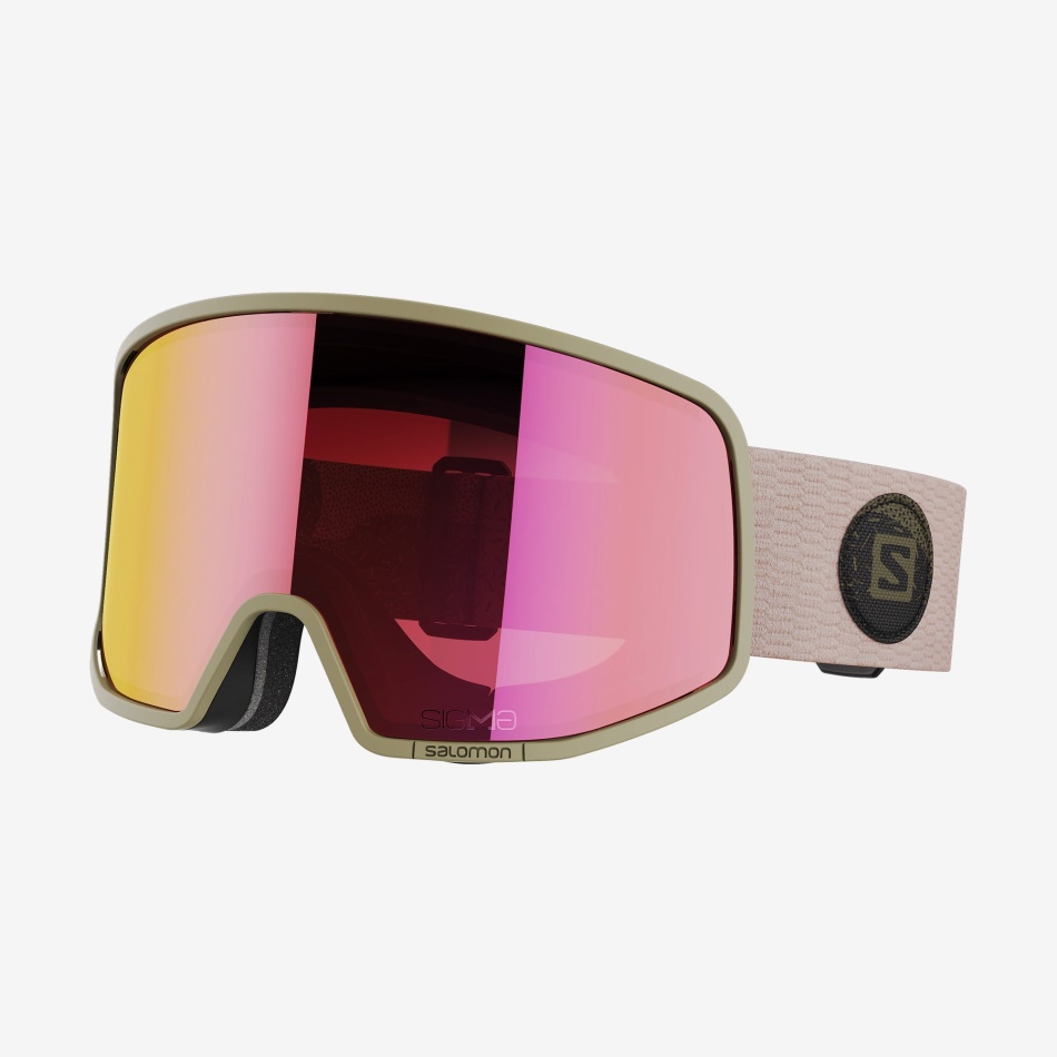 unisex_goggles_lo_fi_sigma_martini_olive.jpg Unisex Goggles Lo Fi Sigma Martini Olive - Image 1