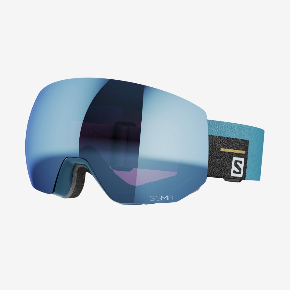 unisex_goggles_radium_pro_sigma_mallard_blue.jpg Unisex Goggles Radium Pro Sigma Mallard Blue - Image 1
