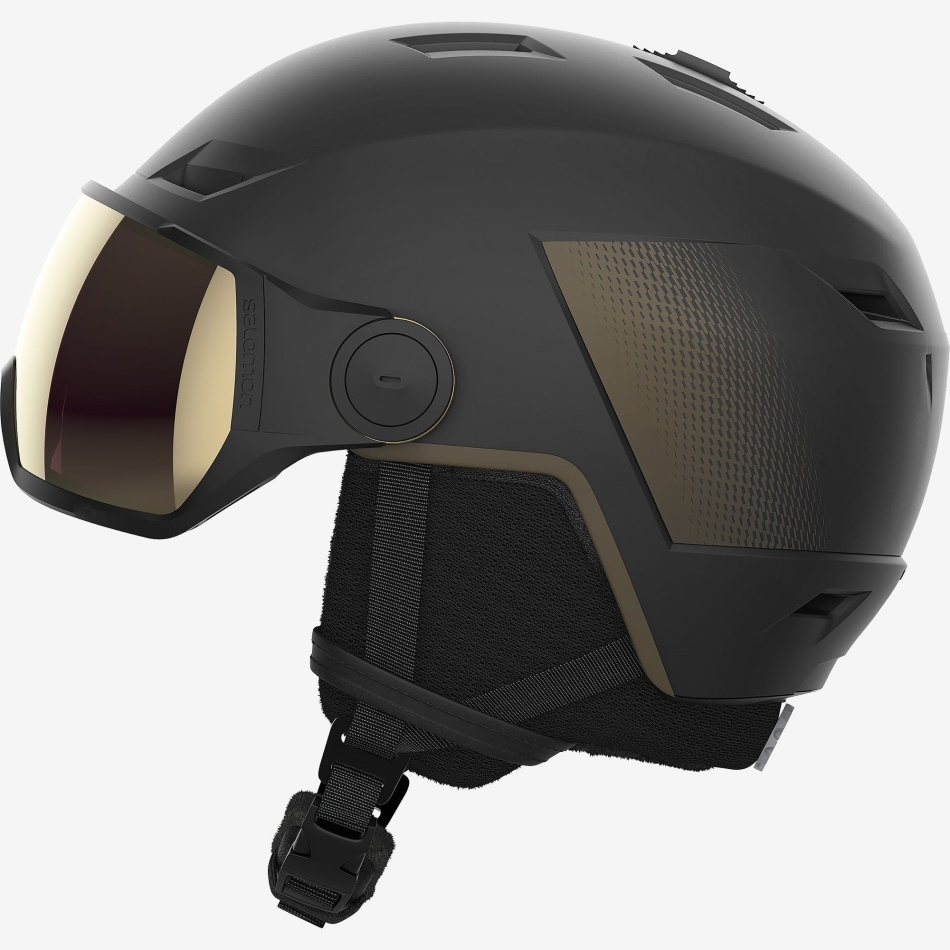 Unisex Helmet Pioneer Lt Visor Sigma Black/Grey Black-Grey - Image 3