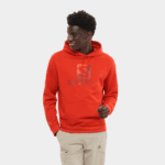 Unisex Hooded Pullover Outlife Logo Summer Aura Orange - Image 4
