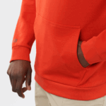 Unisex Hooded Pullover Outlife Logo Summer Aura Orange - Image 6