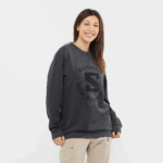 Unisex Hooded Pullover Outlife Logo Summer Heather Ebony-Heather - Image 7