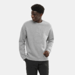 Unisex Hooded Pullover Outlife Logo Summer Heather Grey-Heather - Image 3