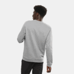 Unisex Hooded Pullover Outlife Logo Summer Heather Grey-Heather - Image 4