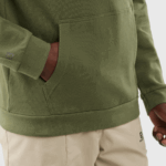 Unisex Hooded Pullover Outlife Logo Summer Olive Night - Image 5