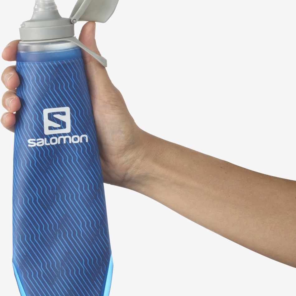 Unisex Hydration Accessories Soft Flask 400Ml/13Oz Insulated 42 Clear Blue - Image 7