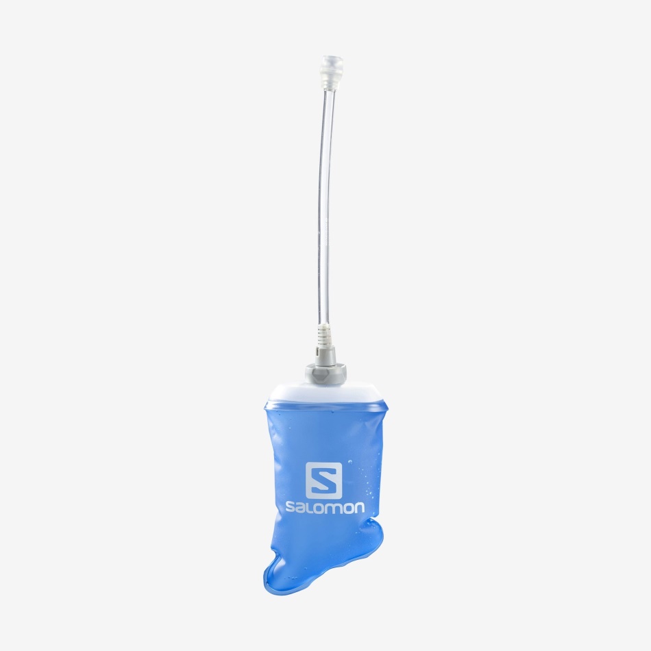 unisex_hydration_accessories_soft_flask_500ml_17oz_straw_28_blue.jpg Unisex Hydration Accessories Soft Flask 500Ml/17Oz Straw 28 Blue - Image 1