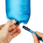Unisex Hydration Accessories Soft Reservoir Tube Clear Blue - Image 2