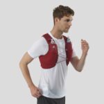 Unisex Running Vest With Flasks Included Active Skin 4 Goji Berry-Red Chili - Image 2