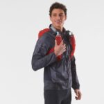 Unisex Running Vest With Flasks Included Active Skin 8 Fiery Red-Ebony - Image 2