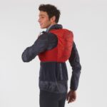Unisex Running Vest With Flasks Included Active Skin 8 Fiery Red-Ebony - Image 3