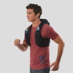 Unisex Running Vest With Flasks Included Adv Skin 12 Black - Image 2