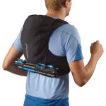 Unisex Running Vest With Flasks Included Adv Skin 12 Black - Image 6