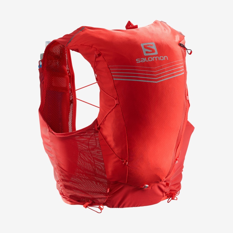 Unisex Running Vest With Flasks Included Adv Skin 12 Goji Berry - Image 1
