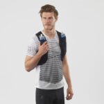 Unisex Running Vest With Flasks Included Adv Skin 5 Black - Image 2