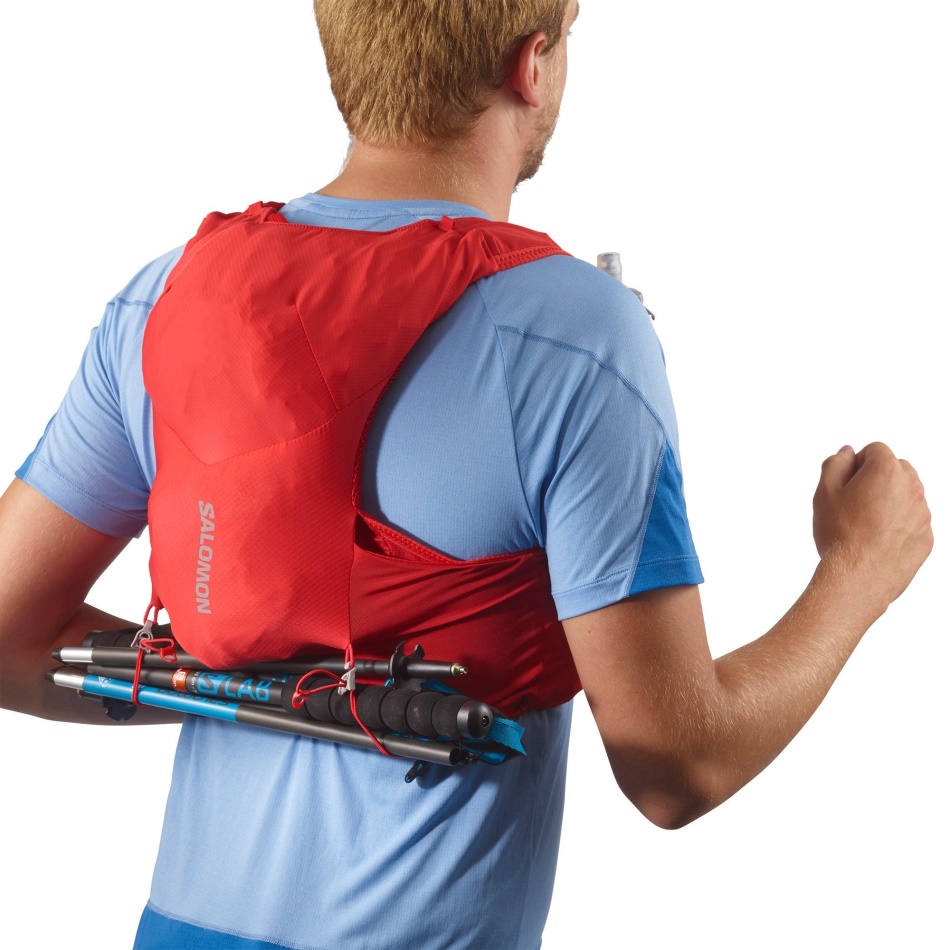 Unisex Running Vest With Flasks Included Adv Skin 5 Goji Berry-Ebony - Image 8