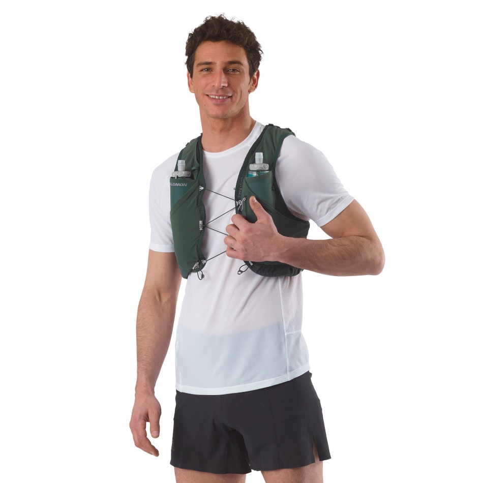 Unisex Running Vest With Flasks Included Adv Skin 5 Green Gables - Image 2