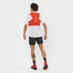 Unisex Running Vest With Flasks Included Sense Pro 10 Fiery Red-Ebony-Cabernet - Image 5