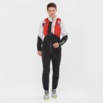 Unisex Running Vest With Flasks Included Sense Pro 5 Goji Berry-Black - Image 7