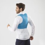 Unisex Running Vest With Flasks Included Sense Pro 5 Hawaiian Ocean-Black - Image 2