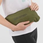 Unisex Shell Jacket Outlife Long Packable Olive Night - Image 7
