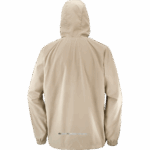 Unisex Shell Jacket Outlife Ripstop Half Zip Roasted Cashew - Image 6