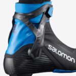 Unisex Skating Nordic Boots S/Lab Carbon Skate El Black-Process Blue - Image 4