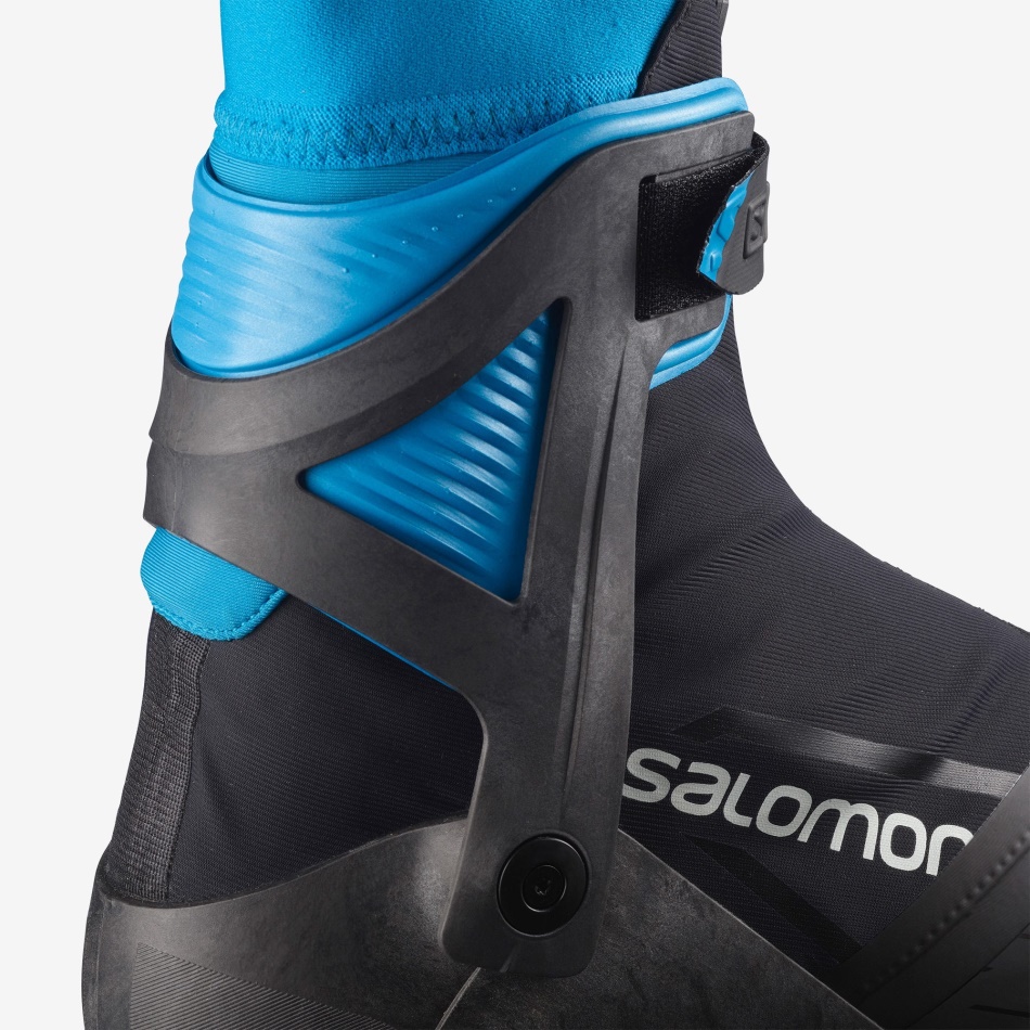 Unisex Skating Nordic Boots S/Max Carbon Skate Mv Black-Process Blue - Image 4