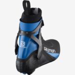 Unisex Skating Nordic Boots S/Race Carbon Skate El Black-Process Blue - Image 2