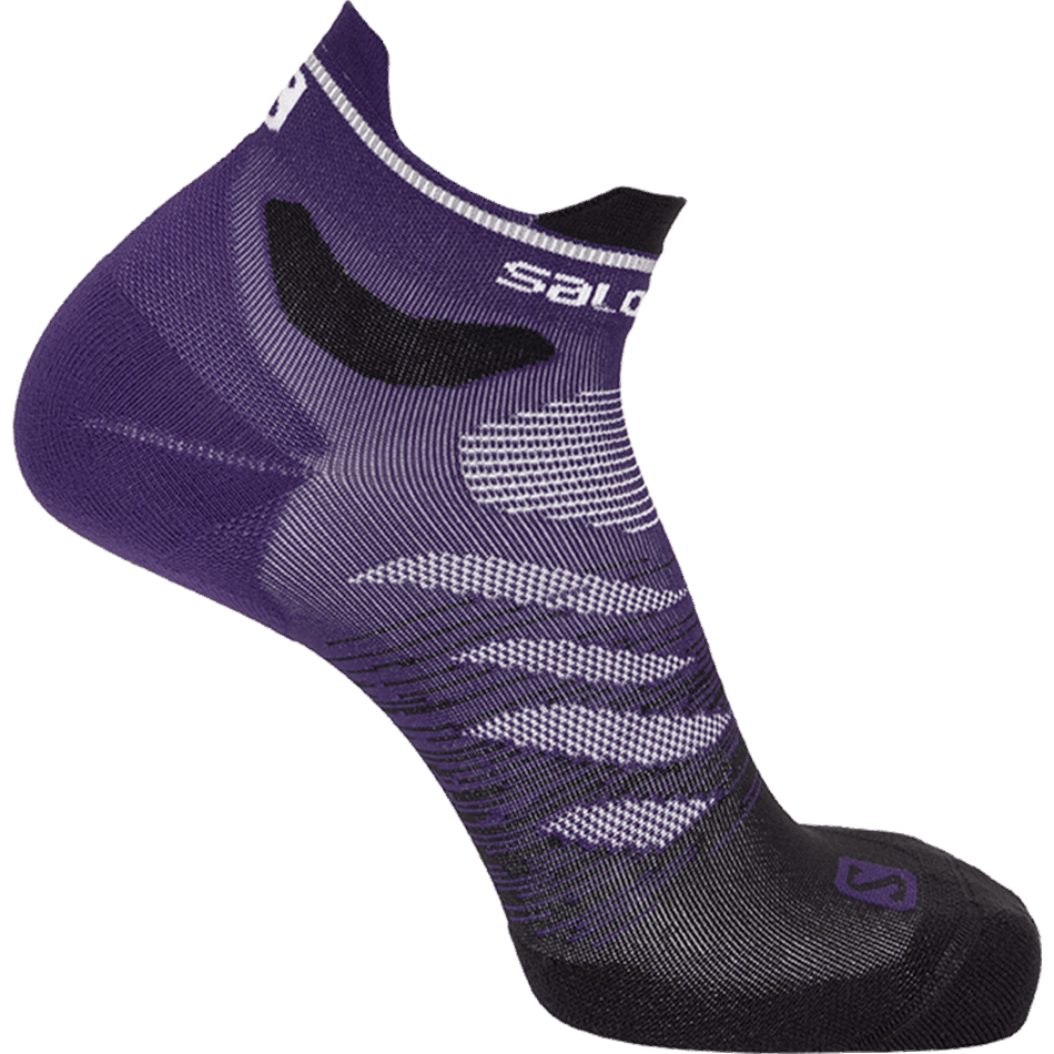 unisex_socks_predict_ankle_royal_lilac_night_sky.png Unisex Socks Predict Ankle Royal Lilac-Night Sky - Image 1