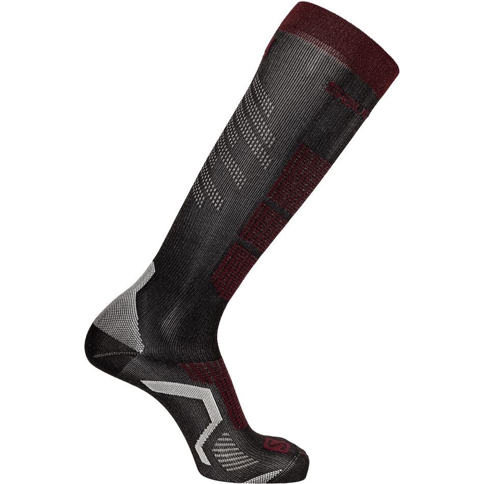unisex_socks_s_pro_black_winetasting.png Unisex Socks S/Pro Black-Winetasting - Image 1