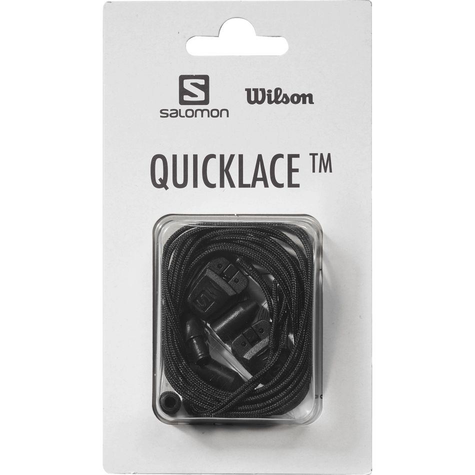 unisex_spare_parts_quicklace_kit_black.png Unisex Spare Parts Quicklace Kit Black - Image 1