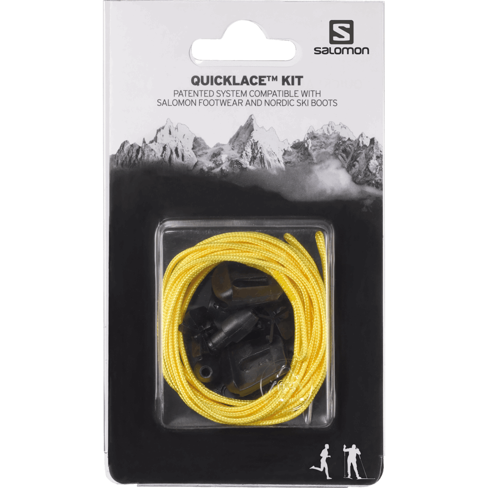 unisex_spare_parts_quicklace_kit_yellow.png Unisex Spare Parts Quicklace Kit Yellow - Image 1