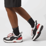 Unisex Sportstyle Shoes Raid Wind White-Black-Goji Berry - Image 6