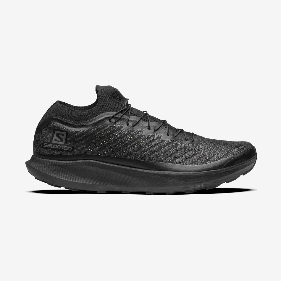 unisex_sportstyle_shoes_s_lab_pulsar_black_limited_black.jpg Unisex Sportstyle Shoes S/Lab Pulsar Black Limited Black - Image 1
