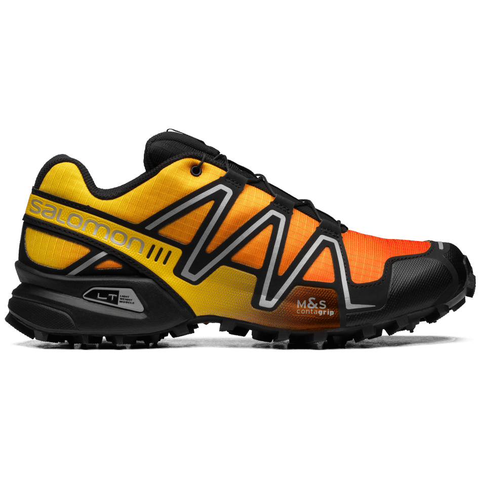 Unisex Sportstyle Shoes Speedcross 3 Gradient Cherry Tomato-Lemon-Silver - Image 1