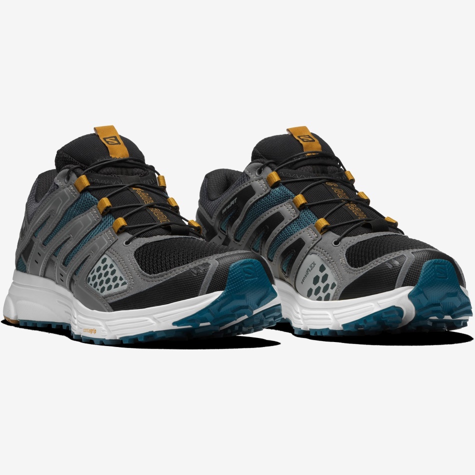 Unisex Sportstyle Shoes X-Mission 3 Ebony-Quiet Shade-Mallard Blue - Image 4