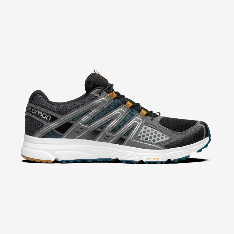 Unisex Sportstyle Shoes X-Mission 3 Ebony-Quiet Shade-Mallard Blue - Image 1