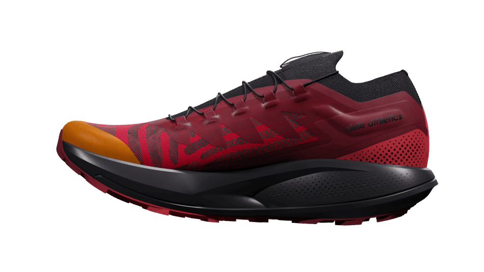 Unisex Trail Running Shoes Pulsar Trail Pro For Ciele Black-Fiery Red - Image 5