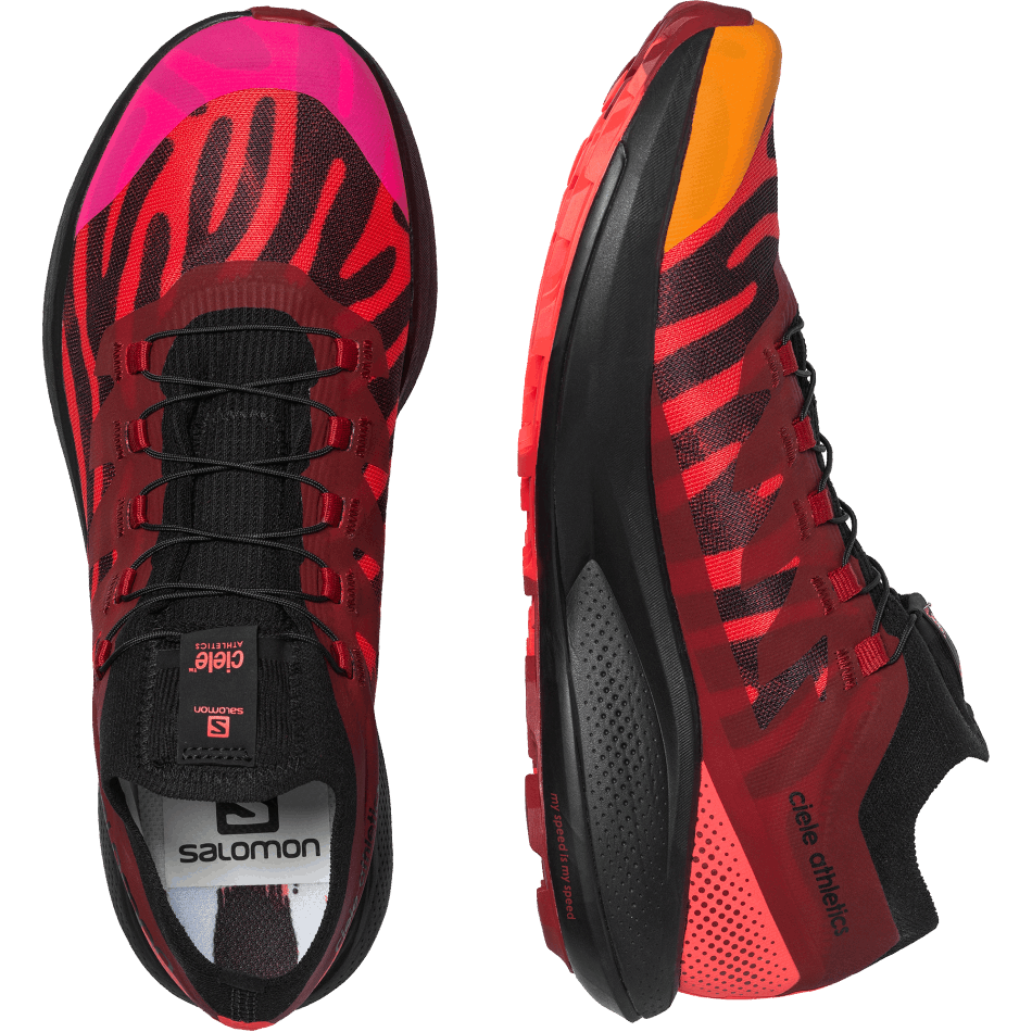 Unisex Trail Running Shoes Pulsar Trail Pro For Ciele Black-Fiery Red - Image 6