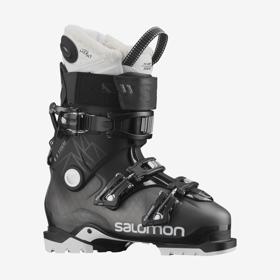 womens_all_mountain_boots_qst_access_80_ch_translucent_black_burgandy.jpg Women's All-Mountain Boots Qst Access 80 Ch Translucent-Black-Burgandy - Image 1